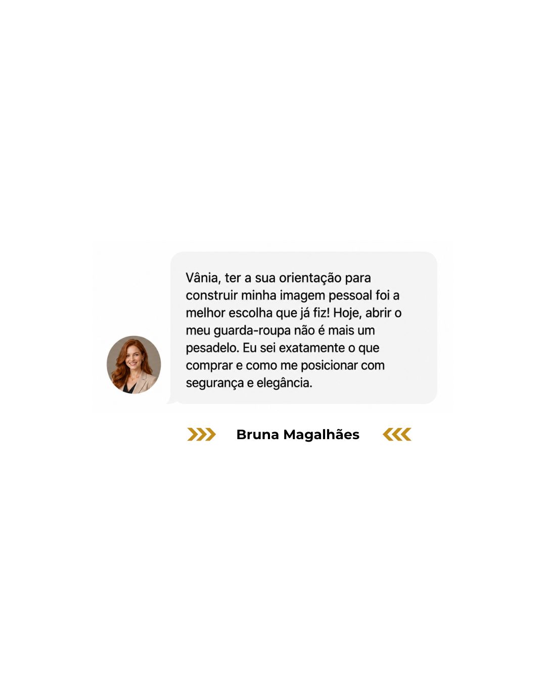 Depoimento de cliente
